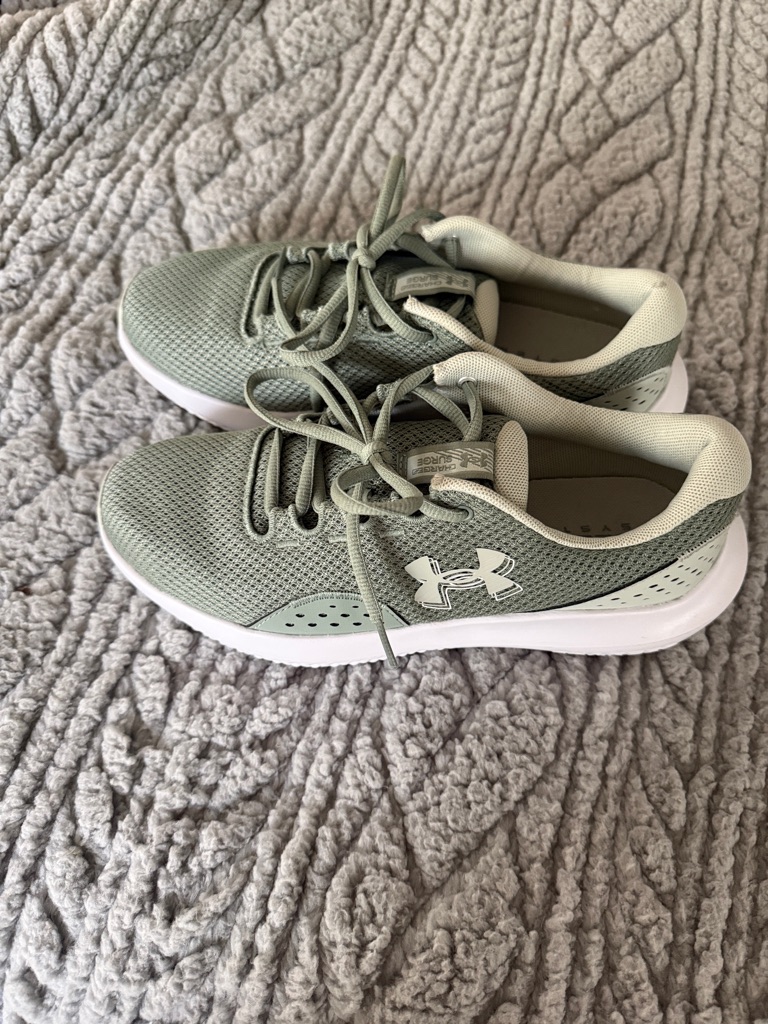 Under Armour Sage Green Mesh Training Shoes